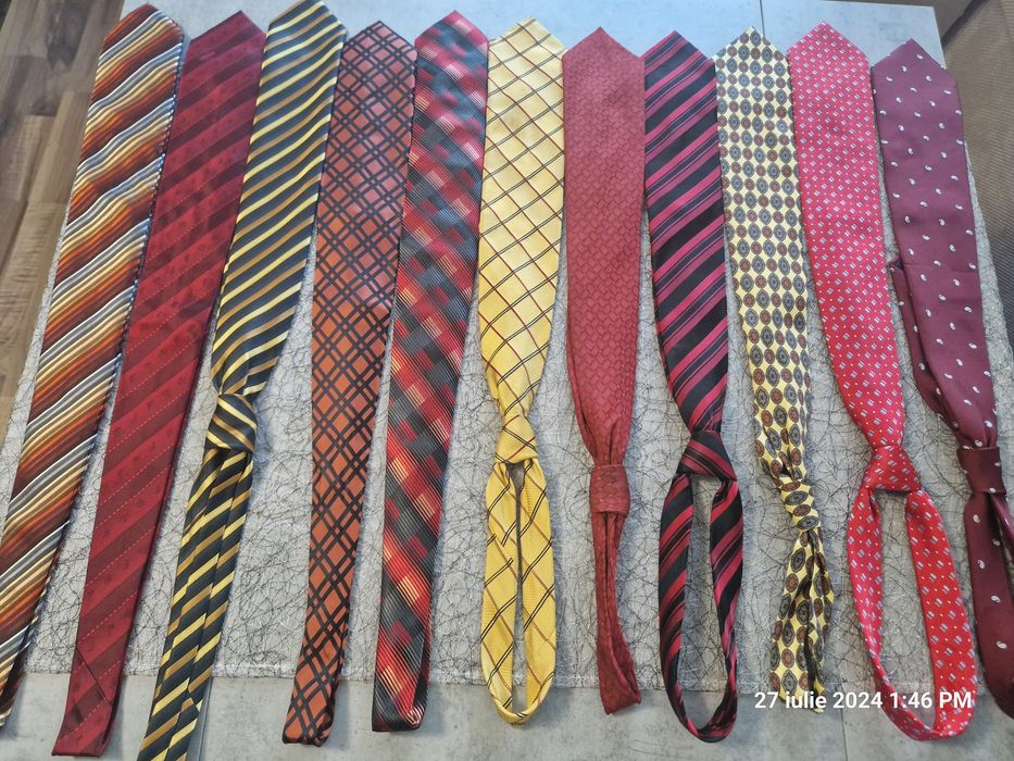 Cravate hand made, matase sau simple