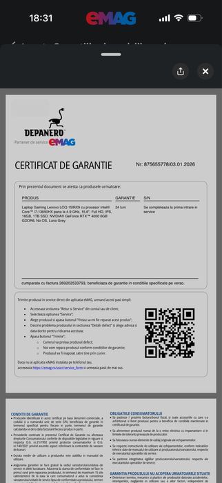 Laptop Lenovo LOQ15IRX9