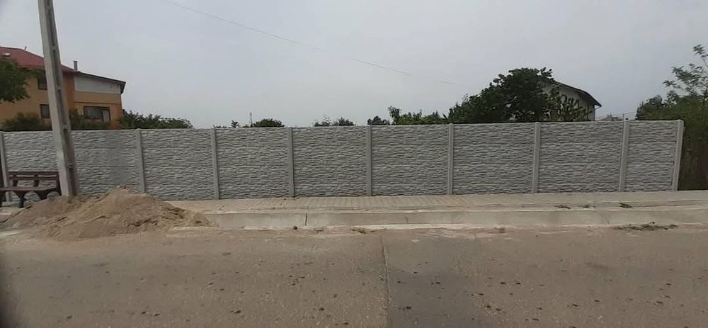 Montaj Garduri din placi de beton