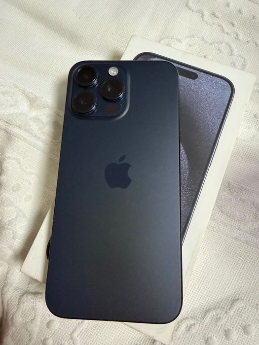 IPhone 15 Pro Max, Blue Titanium, 256 GB