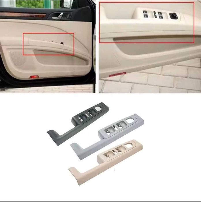 Maner interior usa sofer pasager negru Skoda superb 2 2008-2015