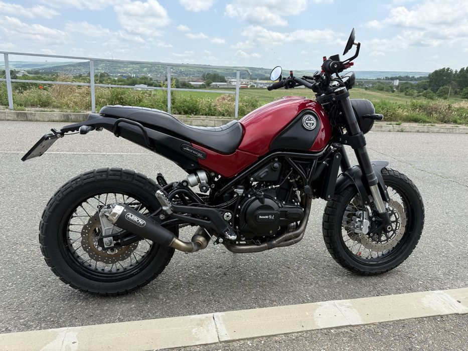 Benelli Leoncino Trail 500 ABS A2 evacuare Arrow