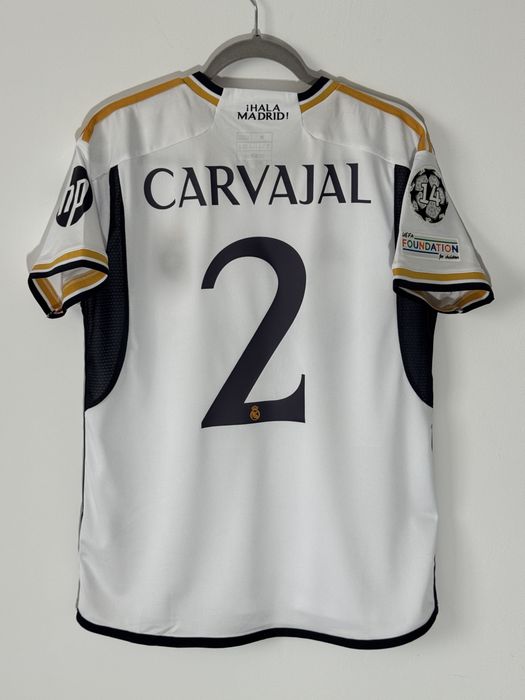 Tricou fotbal Real Madrid 23/24 Home Bellingham Carvajal Kroos