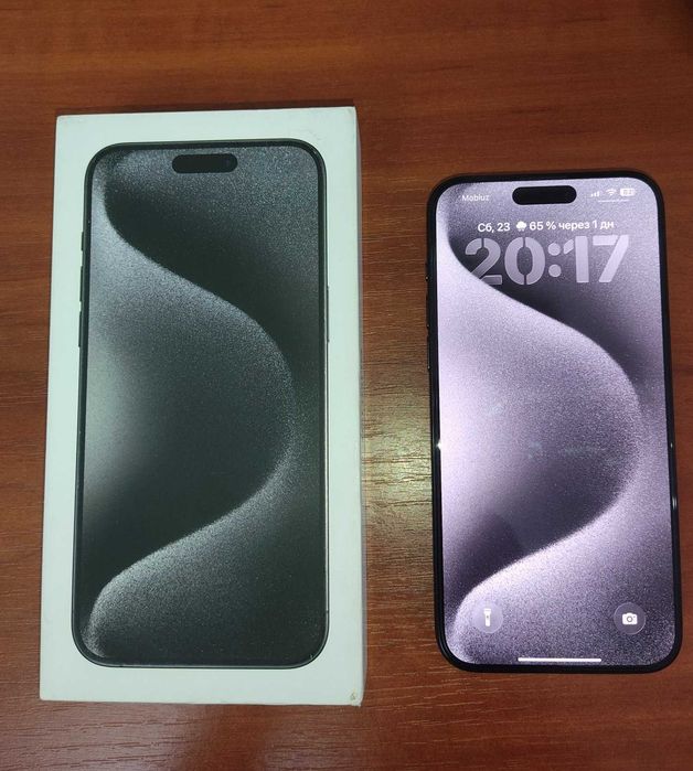 Iphone 15 pro max 256 Black Titanium