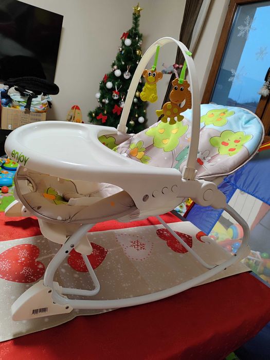 бебешки шезлонг Chipolino Enjoy Dino