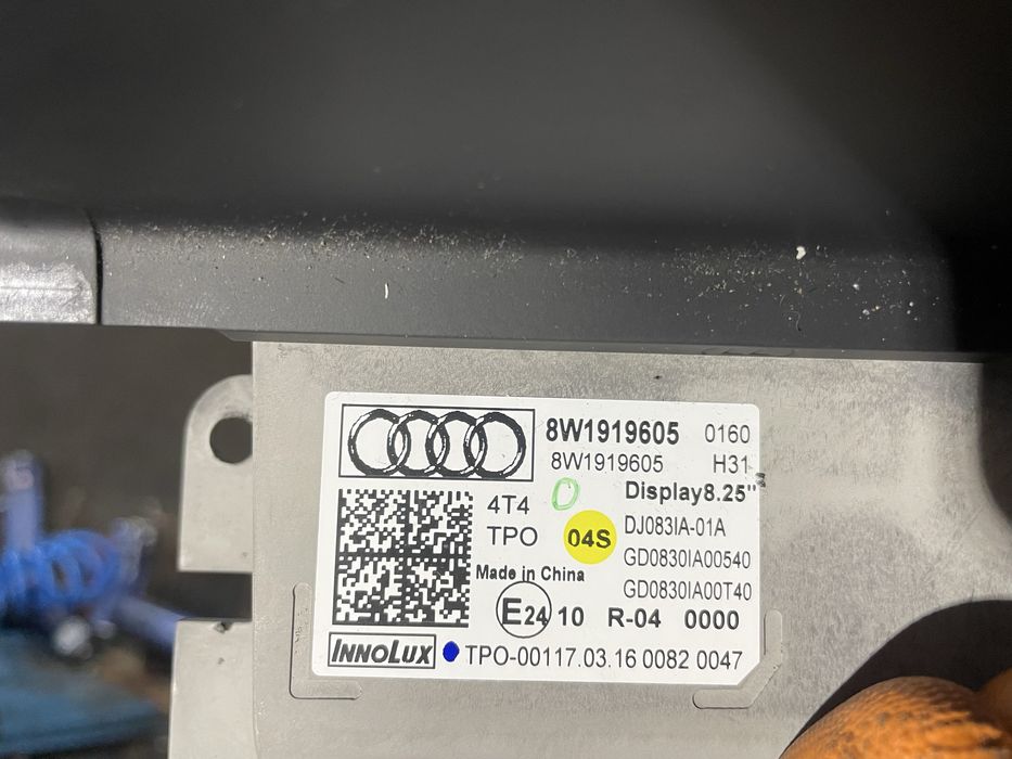 дисплей ауди а4 б9 audi a4 b9