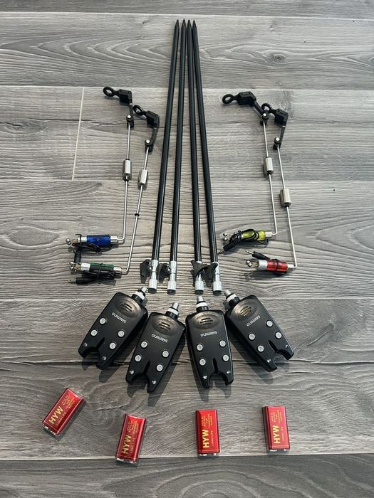 SET 4 Avertizori SAIMINO + 4 Swingeri + 4 tije + 4 baterii