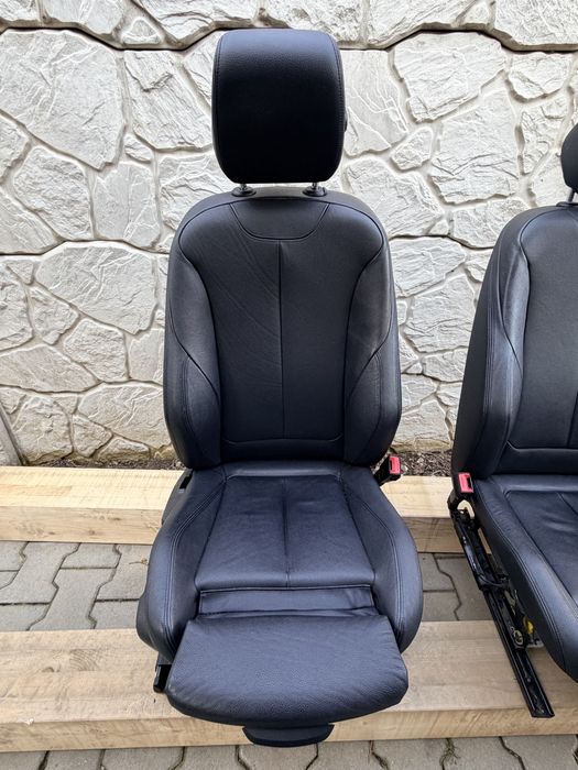 Interior scaune sport BMW F36 seria 4,  complet din piele, cu incalzire, impecabil.
