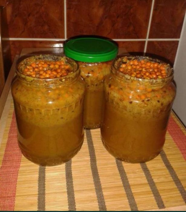 Miere cu polen crud păstură , catina și propolis