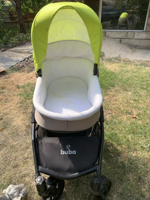 Детска количка с два коша  Buba плюс столче за кола