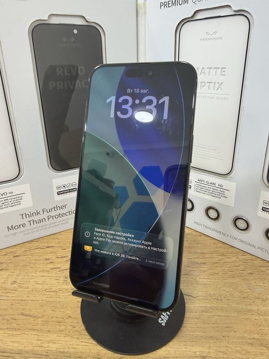 iPhone 15 Pro Max 256 GB Black imei 15513 Pintel.kz