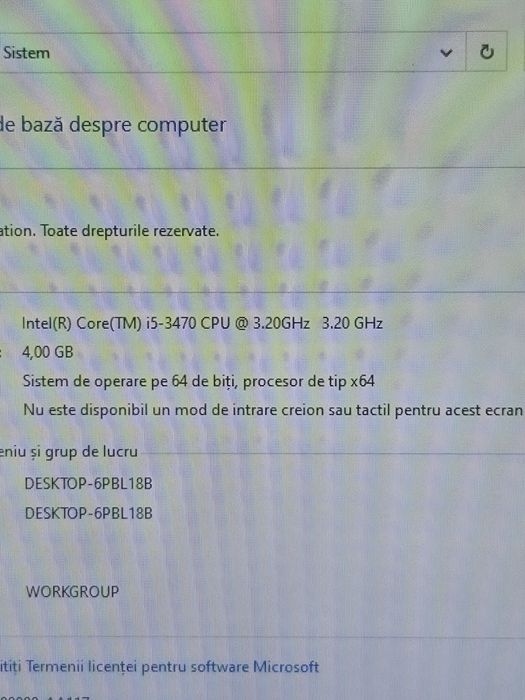 Unitate calculator PC i5 240gb ssd gtx 660