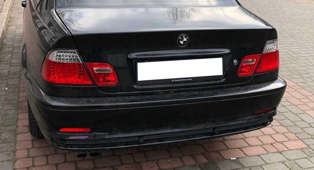 Stopuri triple BMW E46 coupe NFL LED rosu clar NOU