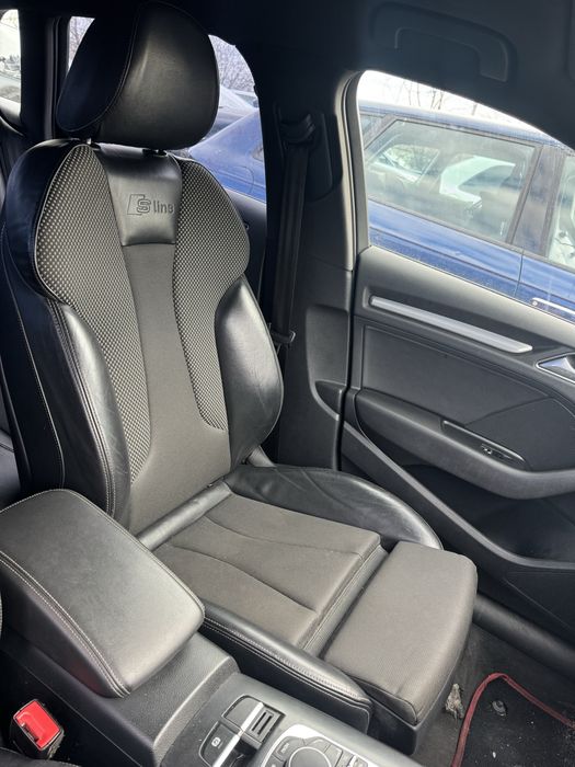 С лайн салон за ауди а3 8в / sline полукожен А3 8V