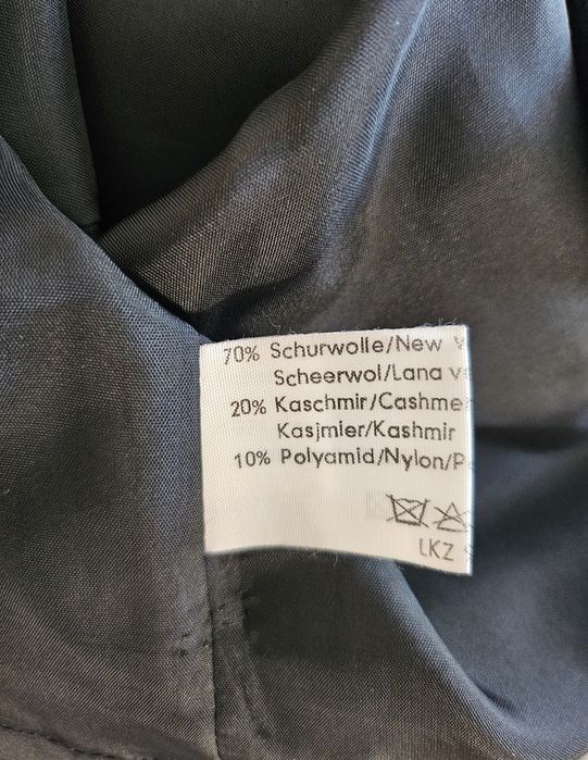 Палто от Кашмир и вълна