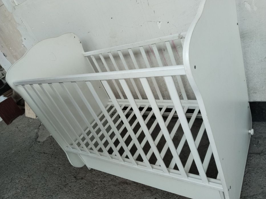 Детская манеж с матрасом