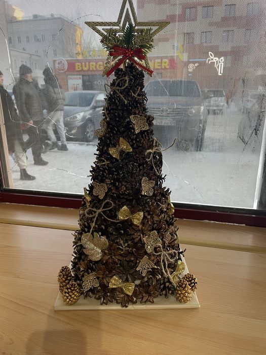 Елка ручная работа