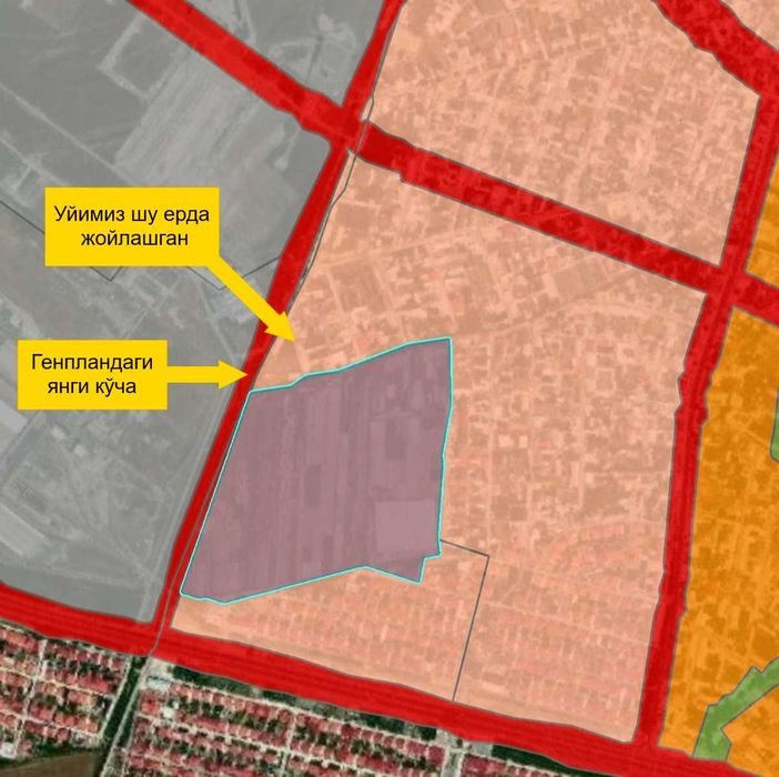 Тошкент ш., Янгихаёт тумани, Чорток махалласида 3 сотих уй сотилади