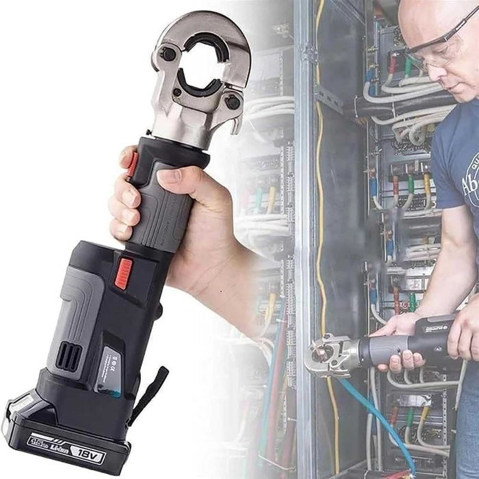 Aparat electrohidraulic crimpat papuci electrici set profi