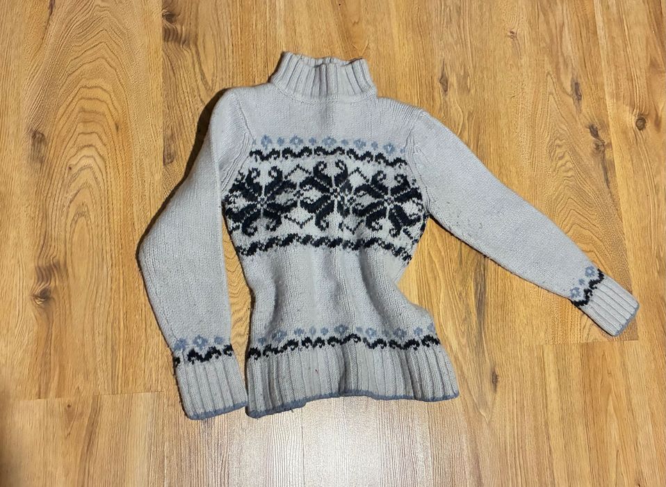 Топъл вълнен пуловер, XXS