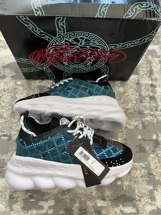 Versace Chain Reaction Blue/ White 42