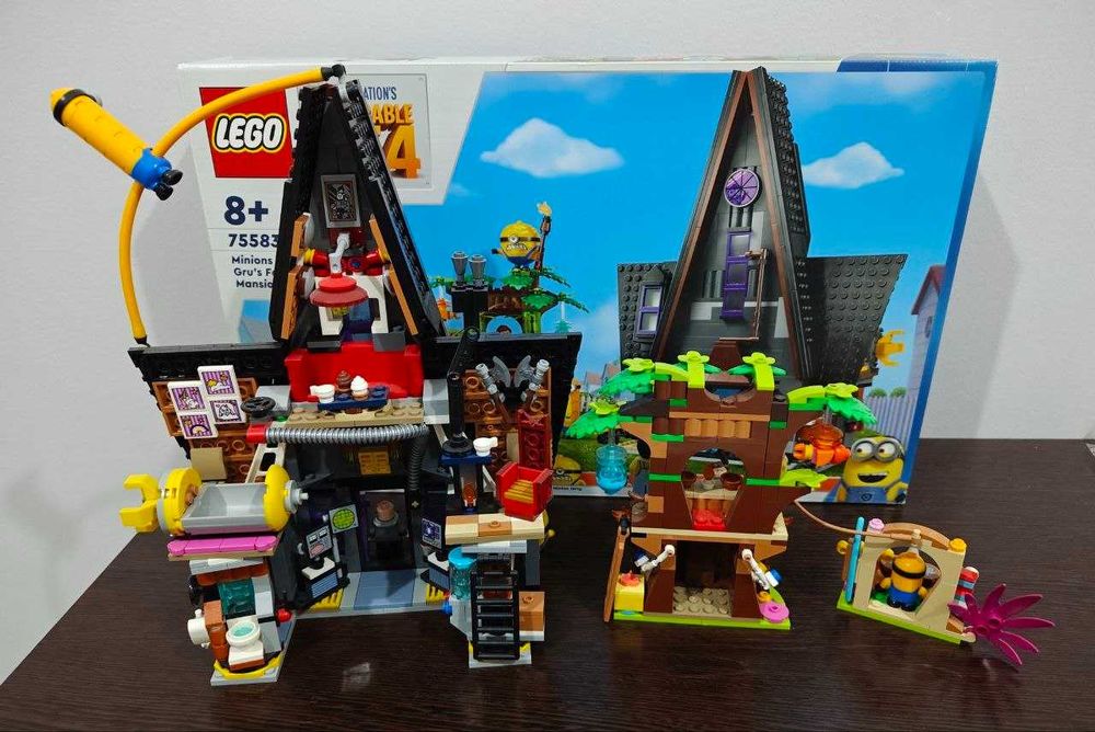Lego Minions and Gru's Family Mansion 75583 Дом Грю Гадкий Я