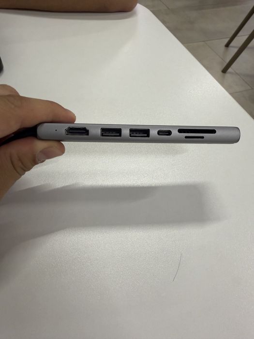 USB-C адаптер Satechi Slim Multiport с Ethernet