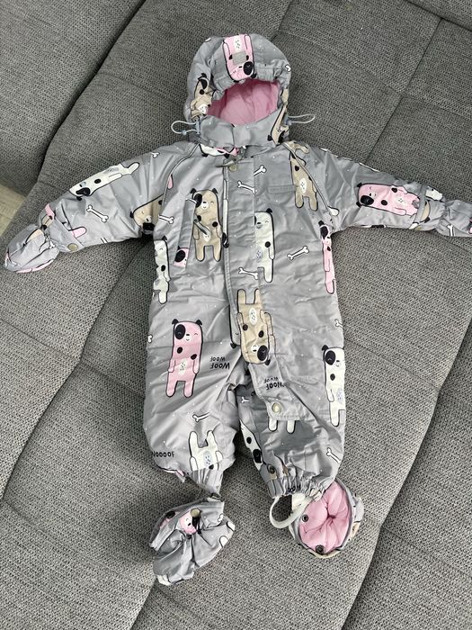 Комбинезон зимний Crockid 68-74