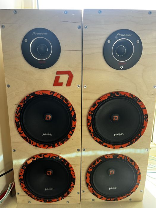 Динамики с усилителем