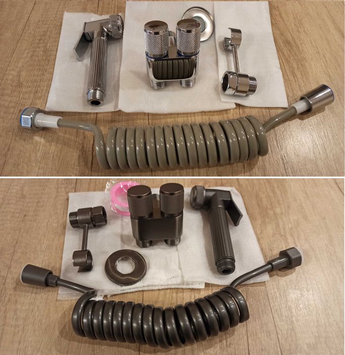 Хигиенна душ система с двоен/троен кран - 5 цвята