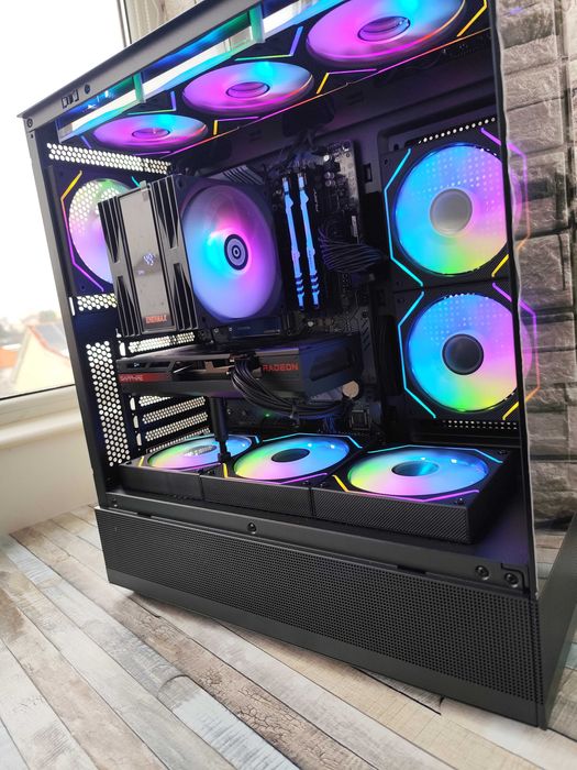 Calculator / PC Gaming NOU / Setup complet–Ryzen 5 3600 + RX 7600 8 GB