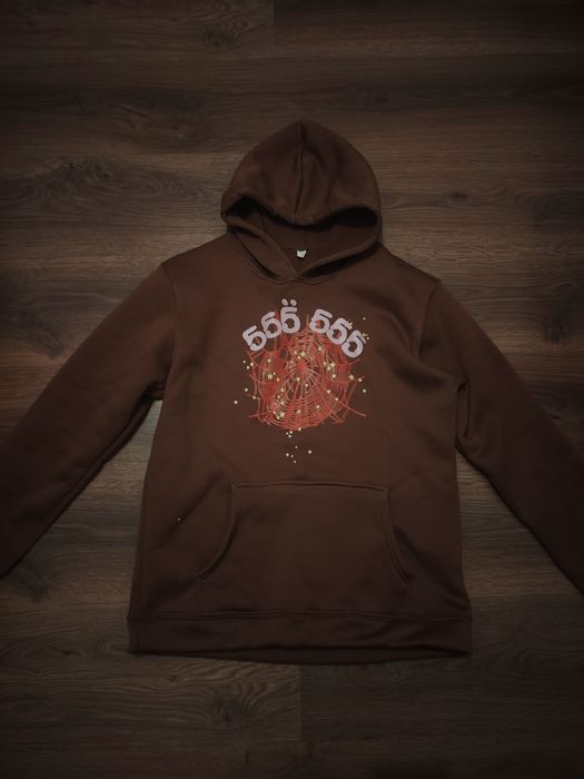 Hanorac sp5der/spider maro/brown web