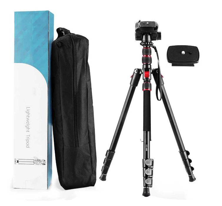 Висококачествен статив , мопод Andoer с панорамна глава 2м. / 8клг.