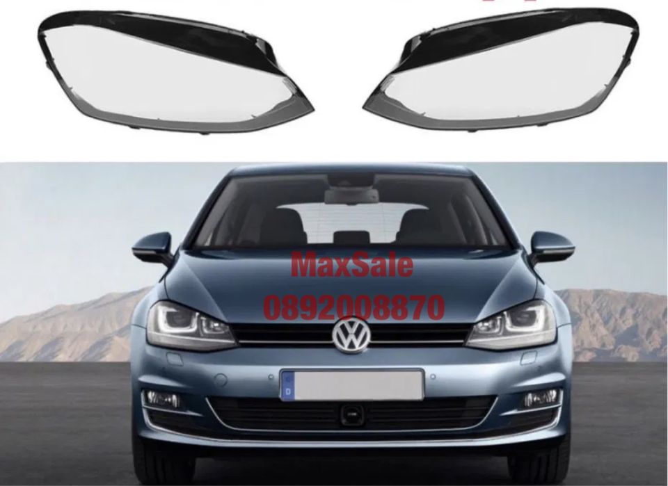 Стъкло за фар VW golf 7 панел капак фар голф 7