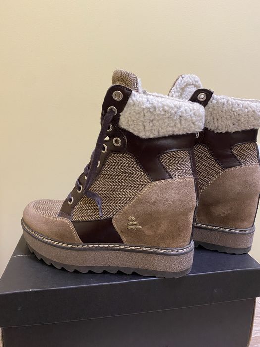 Дамски боти Дарис - естествен велур