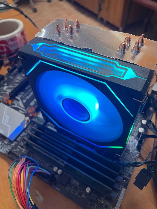 Coler Intel LGA 1150, 1151, 1200,1700, AMD AM3, AM4, AM5, led, cupru