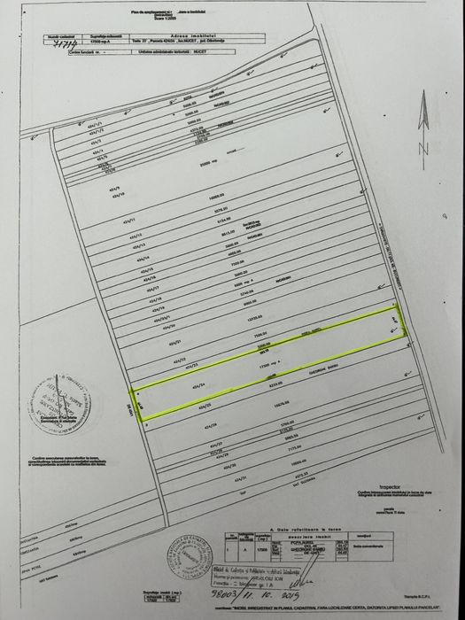 Teren de vanzare-Nucet ( Dambovita ) 17380 MP