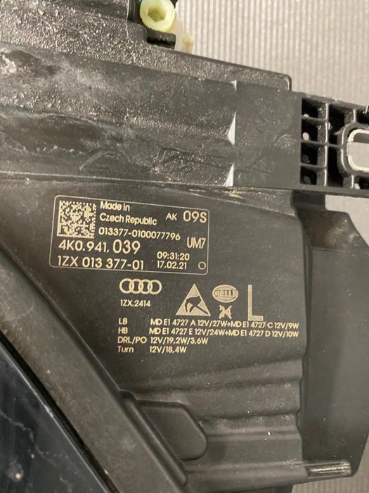 Far Faruri Audi A6 4K Full led