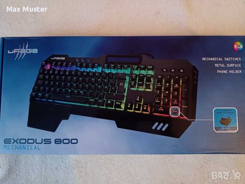 Tastatura gaming Mecanica HAMA uRage Exodus 800 RGB Noua Sigilata