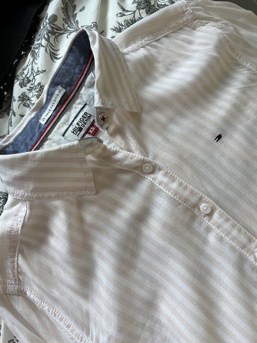 Camasa cu dungi Hilfiger Denim | XS