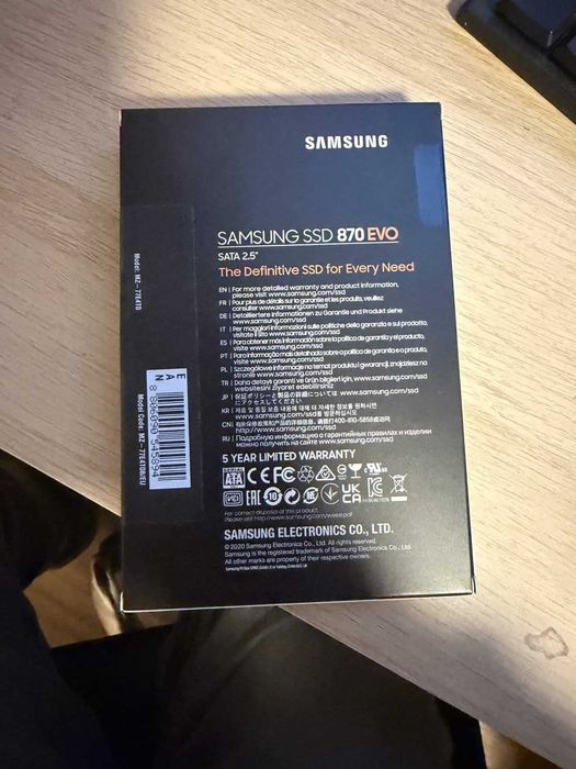 Samsung SSD 870 EVO 4TB