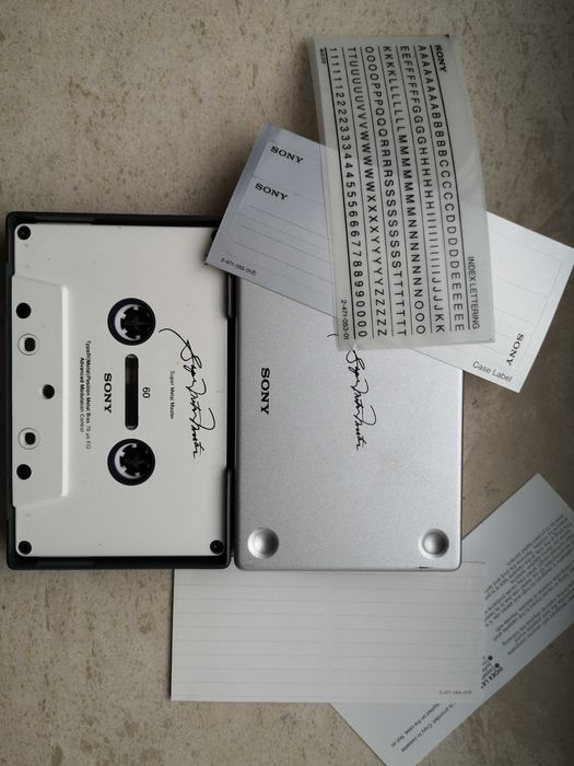 нова керамична колекционерска касета Сони - супер метал мастер 60