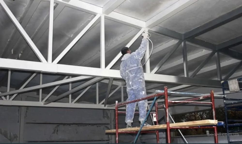 Услуга покраски металлоконструкций