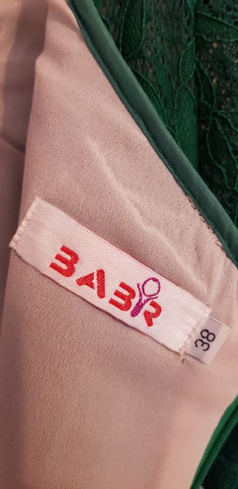 Rochie ocazie, dantela, verde, mar 38