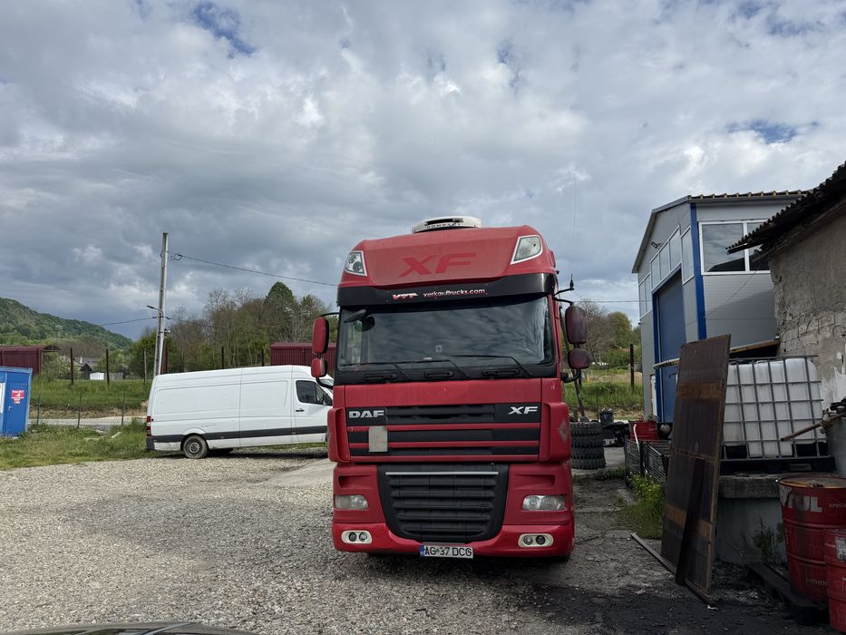 Daf xf 460 schimb cu camion 7.5 tone cu lift
