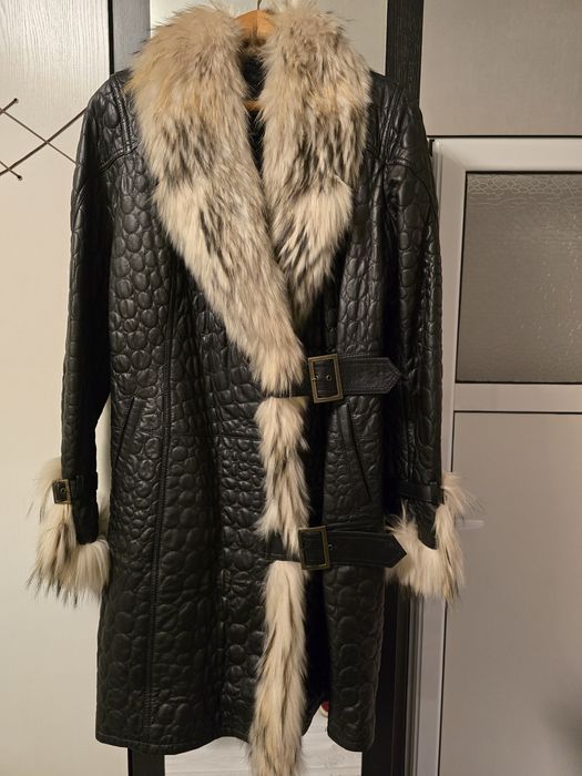 Кожено палто от естествена кожа