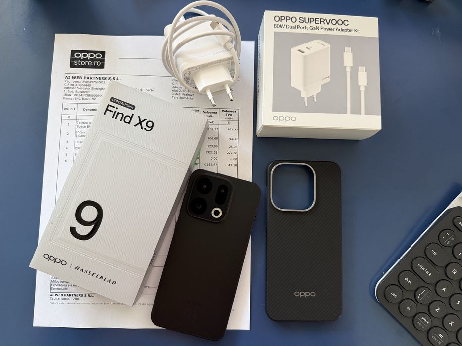 Oppo Find X9 512GB Factura Garantie Incarcator