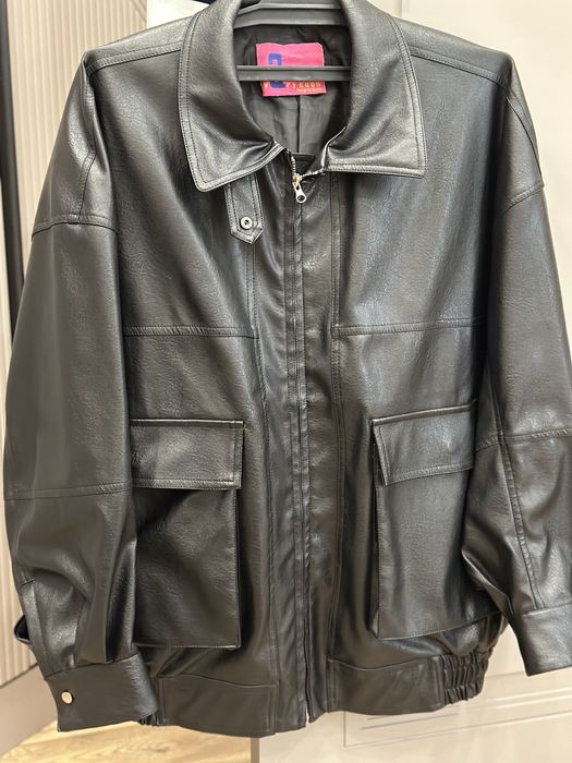 Куртка- Бомбер с воротником стойка