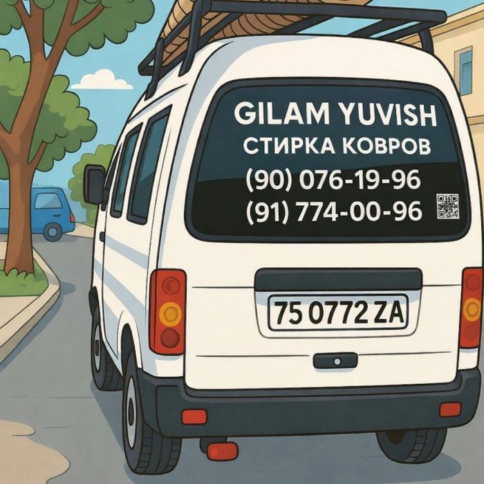 Gilam yuvish mebel yuvish