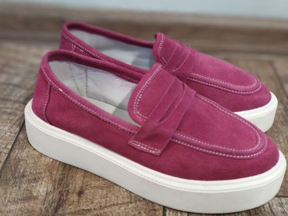 Обувки естествен велур, номер 38